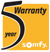 5 years limited warranty Somfy